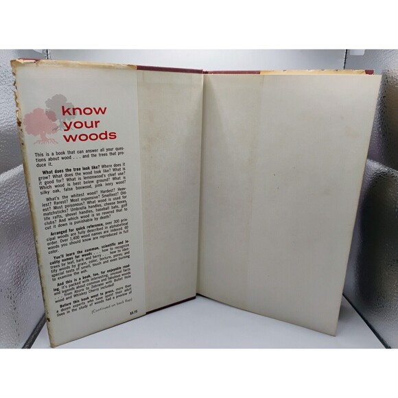 Know your Woods Vintage 1959 By Albert Constantine Jr. Fine Condition W/ DJ 1st - Picture 2 of 6